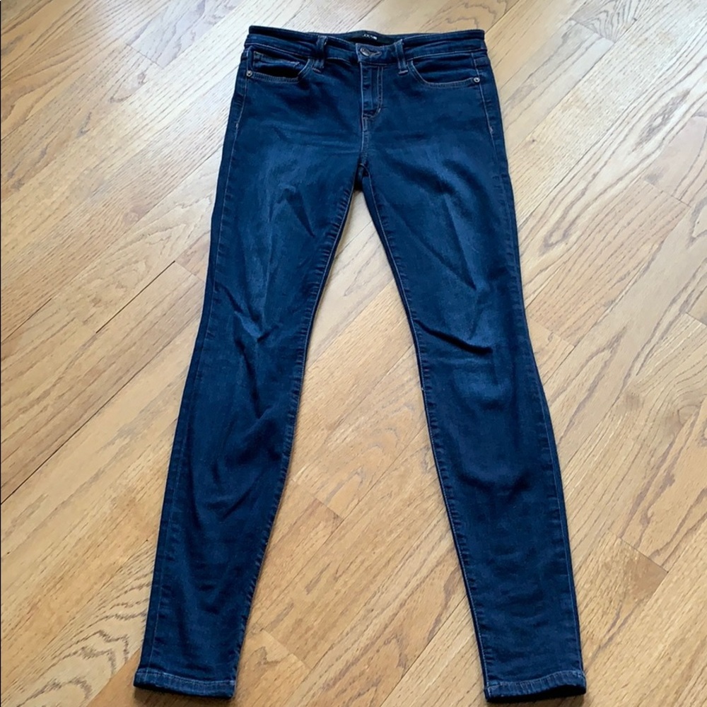 Joe’s Jeans 26 skinny dark denim stretch jeans